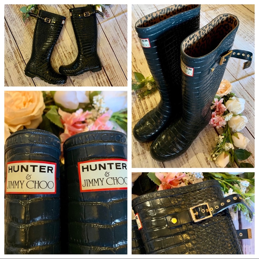 Hunter | Shoes | Rare Hunter X Jimmy Choo Limited Edition Boots